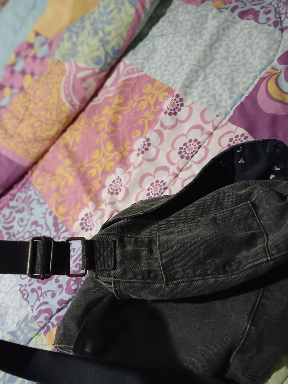 Old Navy 🎂 Studded Dark Demin Messenger Bag